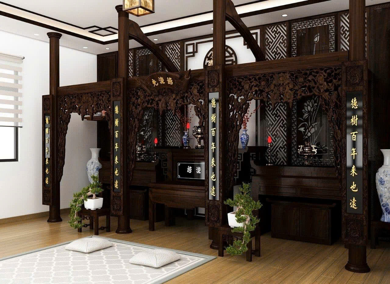 Thiết kế Phòng thờ
