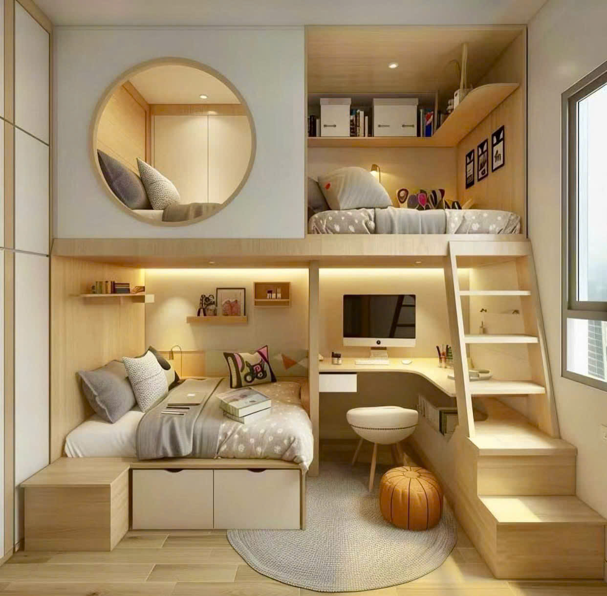 Nội Thất Giường Tầng - Hình 5